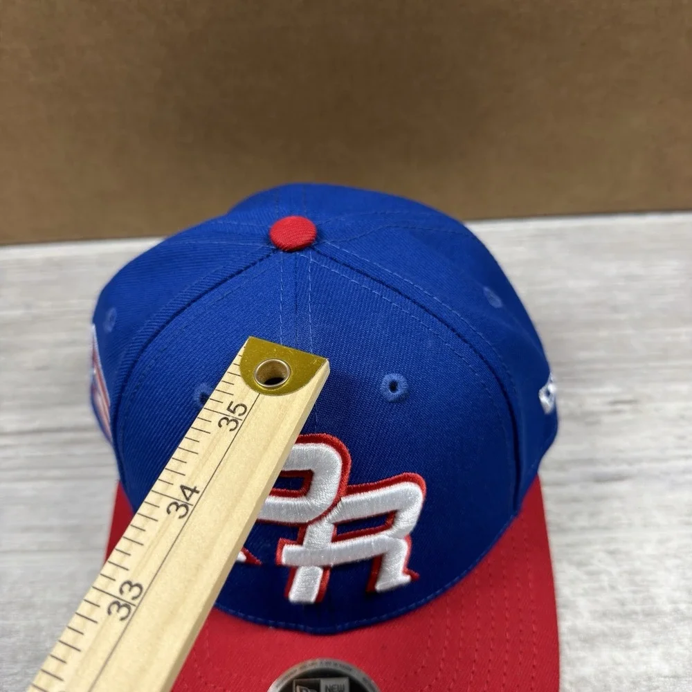 NEW ERA Puerto Rico M-Crown Hat Cap Snapback Boys YOUTH Blue Red Baseball WBC